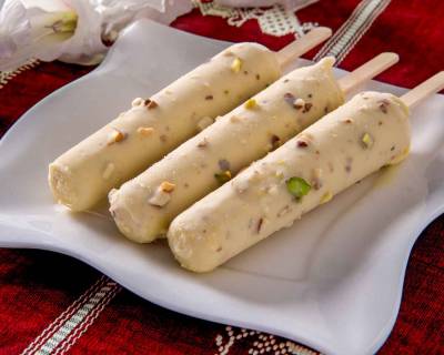 Kesar Pista Kulfi Recipe