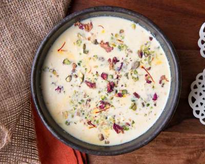 Kesar Paneer Ki Kheer Recipe - Cottage Cheese Milk Pudding
