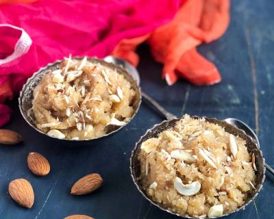 North Indian Sooji Halwa Recipe 