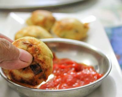 Cabbage Onion Vada Recipe