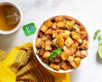 Delhi Style Fruit Chaat Recipe -Homemade Kulle Chaat Of North India