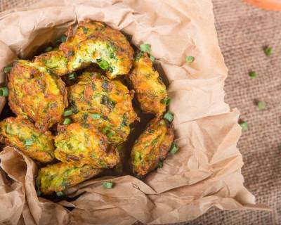 Steamed Methi Palak Muthias (Fenugreek & Spinach Leaf Dumplings)