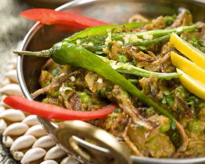 Bihari Style Baingan Ka Chokha Recipe (Smoked & Spiced Eggplant)