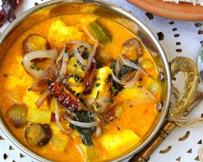 Paneer Raw Mango Curry Recipe