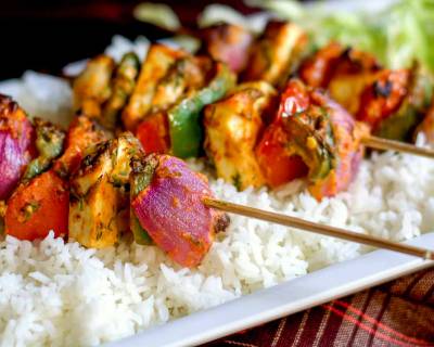 Paneer Shashlik Recipe