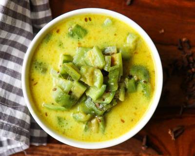 Peerkangai Pal Kuzhambu Recipe-Ridge Gourd in Milk Curry