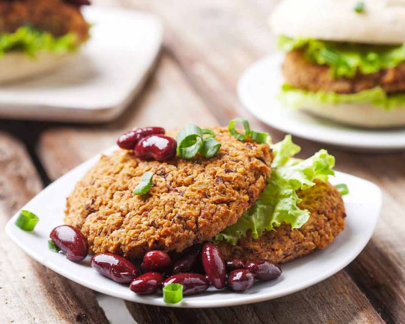 Triple Bean Vegetarian Cutlet or Patty Recipe