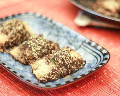 Millet Cottage Cheese Fritters Recipe-Flavored With  Za'atar,