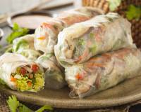 Vietnamese Vegetarian Spring Rolls Recipe With Mushrooms & Vegetables