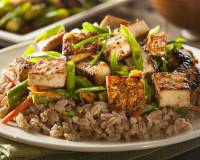 Sweet and Sour Vegetable Recipe with Tofu & Brown Rice