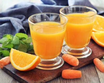 Carrot Pineapple Orange Juice Recipe