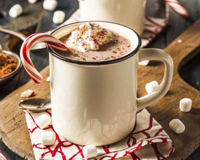 Homemade Hot Chocolate with Whipped Cream Recipe