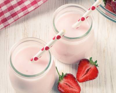 Quick Strawberry Yogurt Smoothie Recipe