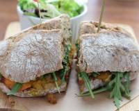 Masala Sandwich Recipe With Rocket Leaves