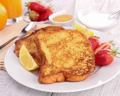 French Toast Recipe Flavored with Orange