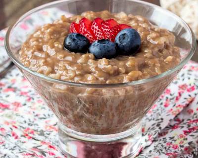 Healthy Ragi & Rice Breakfast Porridge Recipe