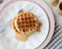 Whole Wheat Buttermilk Vanilla Waffles Recipe