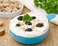Cottage Cheese Dip Recipe With Pepper and Olives