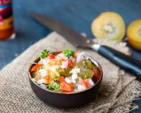 Spicy Kiwi Salsa Recipe with Feta Cheese