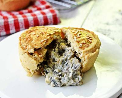 Creamy Mushroom Mini Pie Recipe