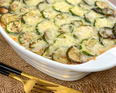 Grilled Vegetarian Moussaka Recipe With Soy Granules