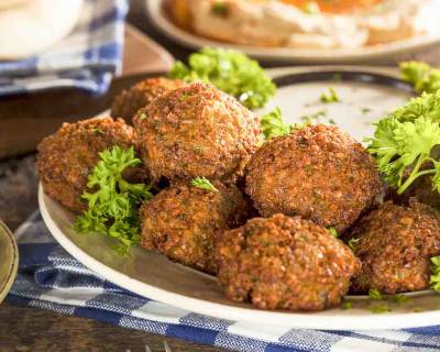 Lebanese Chickpea Falafel Recipe - Healthy Non Fried Recipe