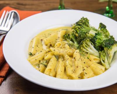 Penne With Creamy Pumpkin Sauce Recipe With Broccoli