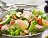 Avocado, Grapefruit And Walnut Salad Recipe