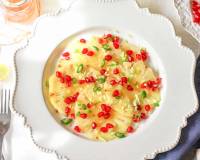 Pineapple Carpaccio Recipe - Spiced Pineapple Salad with Ginger & Mint
