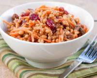 Wheat Berry Salad With Cranberries & Carrots Recipe