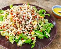 Asian Style Bean Sprout & Corn Salad Recipe