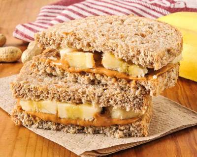 Peanut Butter Banana Sandwich Recipe