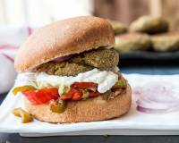 Veggie Burger Recipe With Spinach Cauliflower And Oats Patty 