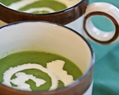 Quick Creamy Pea Soup Recipe