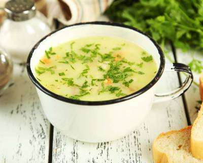 Potato and Spring Onion Soup Recipe