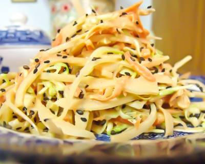 Peanut Sesame Slaw Recipe