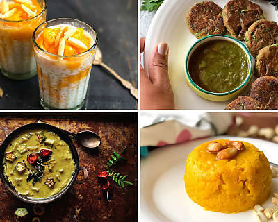 Weekly Meal Plan - Mango kesari, Moong Dal Tikki, Chole biryani, and More