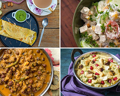 Weekly Meal Plan - Kadala Curry, Navarathan Kurma, Ragi Appam, and More