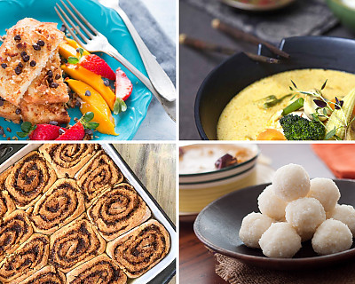 Weekly Meal Plan - Cinnamon Rolls, Thai Curry, Fench Toast, and More