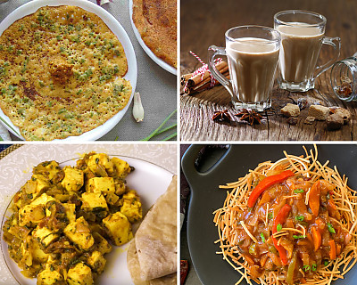 Weekly Meal Plan - Spring Onion Dosa, Kasuri Methi Paneer, Irani Chai, and More