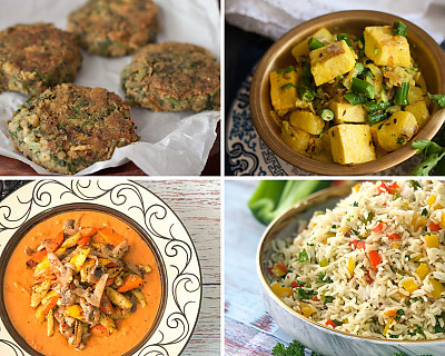 Weekly Meal Plan - Tan Ngang, Kala Desi Chana, Avarekalu Huli, and More