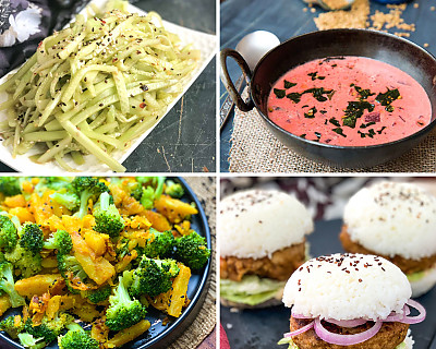 Weekly Meal Plan - Chana Dal Pulao, Palak Makhana, Curd Semiya, and More