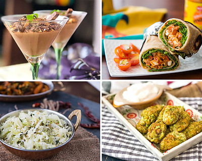 Weekly Meal Plan - Chocolate Mousse, Paneer Wrap, Broccoli Nuggets, and More