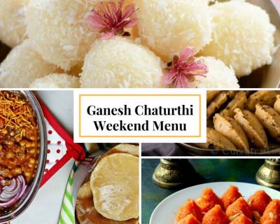 Menu Idea To Make This Ganesha Chaturthi Weekend Interesting