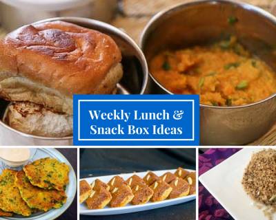 Lunch Box Recipes & Ideas from Savoury Carrot and Coriander Pancakes, Spinach Corn Sandwich, Choco Badam / Fudge & More