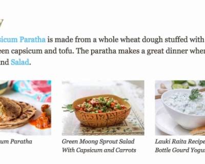 Weekly Dinner Menu (Get Dinner Recipes of Tofu Paratha, Lauki Dum Banarasi, Spaghetti Pasta and more)