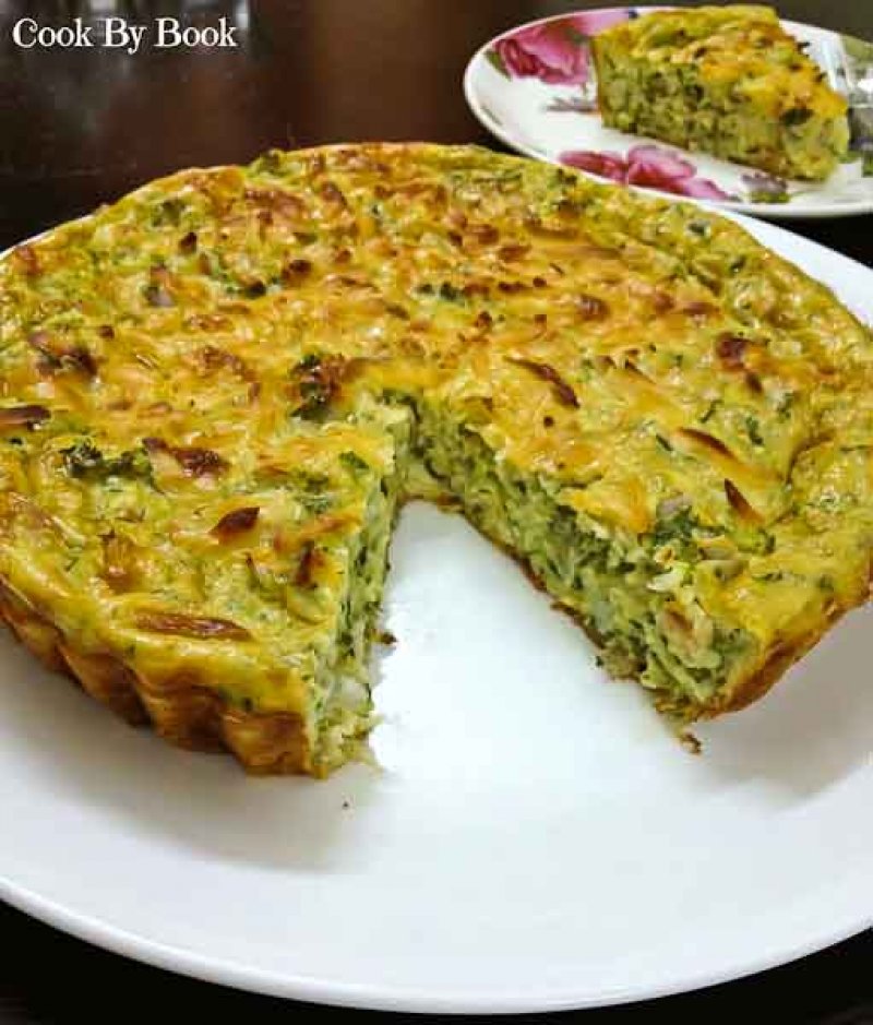 Crustless Zucchini Pie Crustless Zucchini Pie