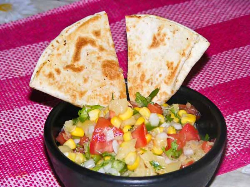 Corn Pineapple Salsa Salad Recipe